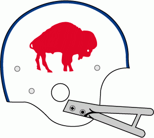 Buffalo Bills 1965-1973 Helmet Logo iron on transfers for fabric